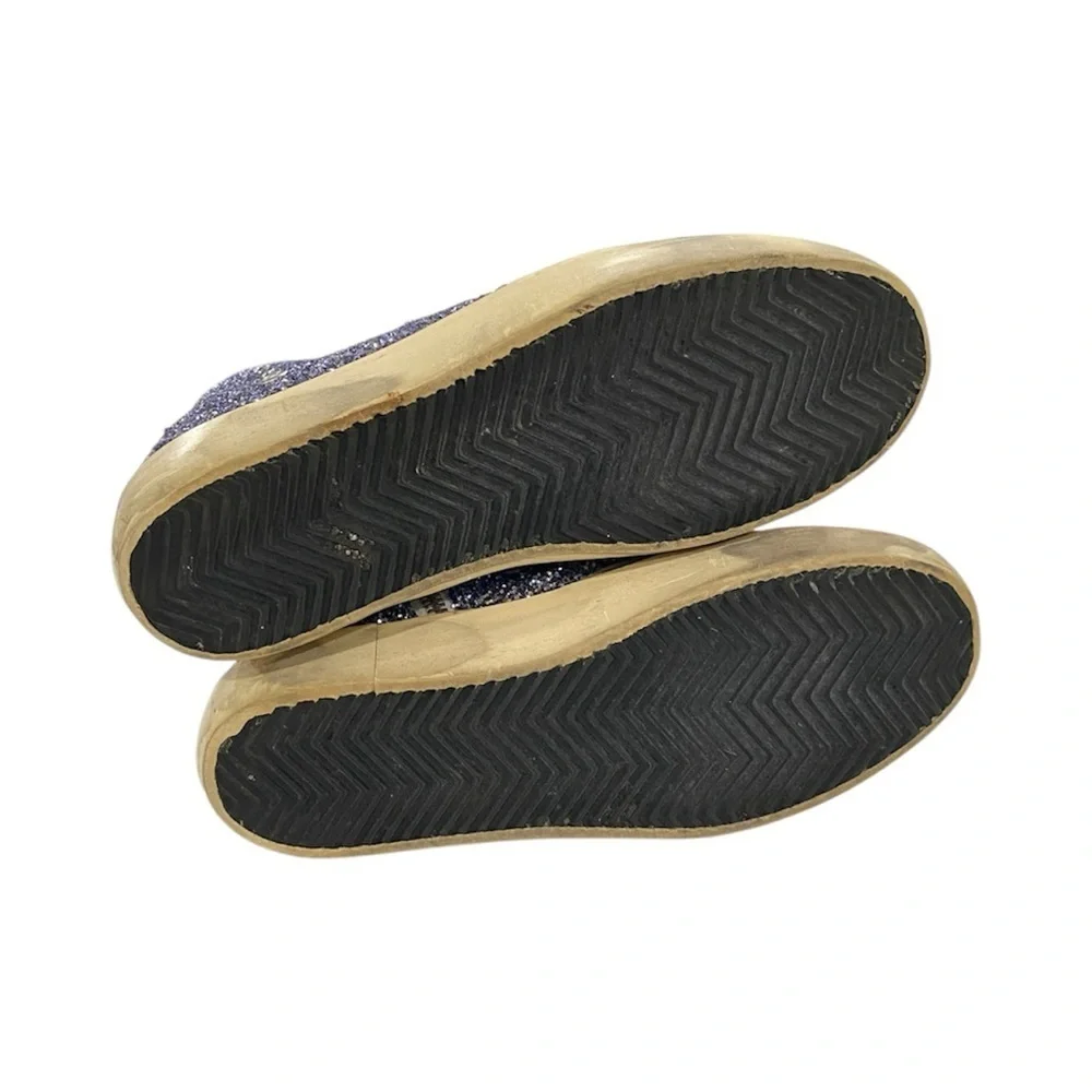 Golden Goose blue glitter Francy high-top sneakers - Picture 11 of 11